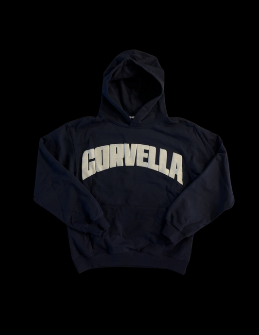 CORVELLA Navy Hoodie